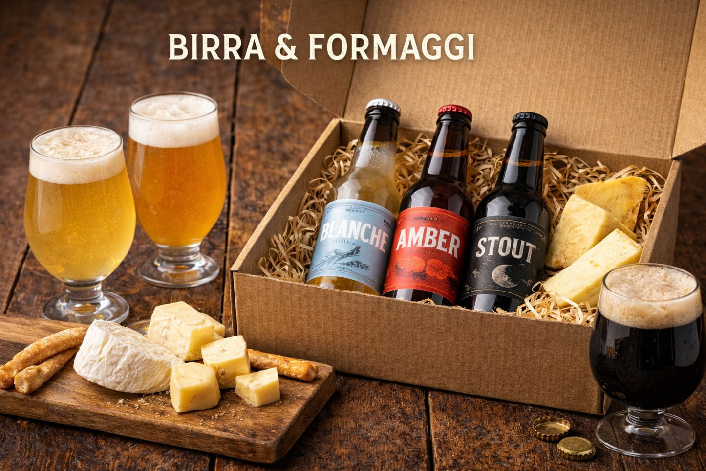 Birra & Formaggi - Box Degustazione Gourmet