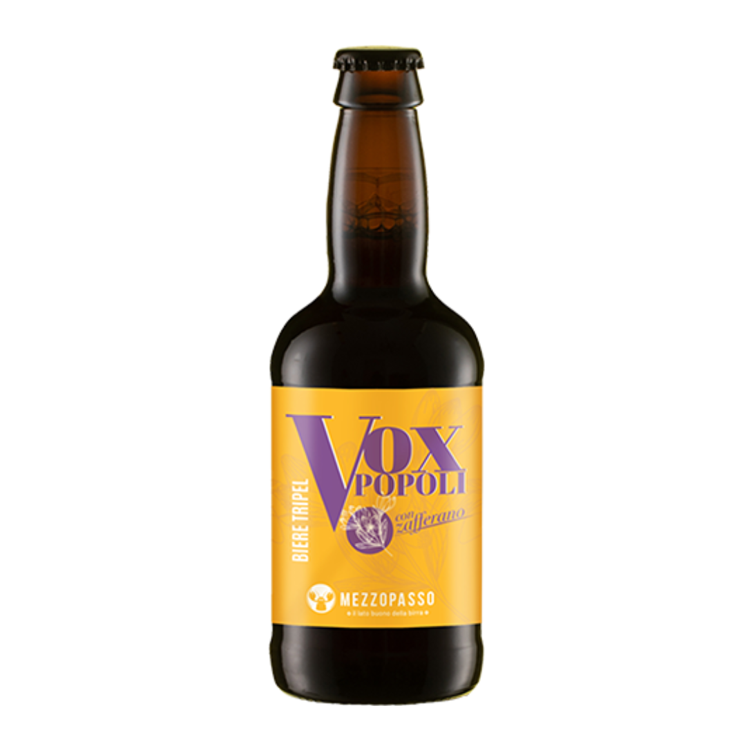 Birra Vox Popoli con Zafferano Mezzopasso
